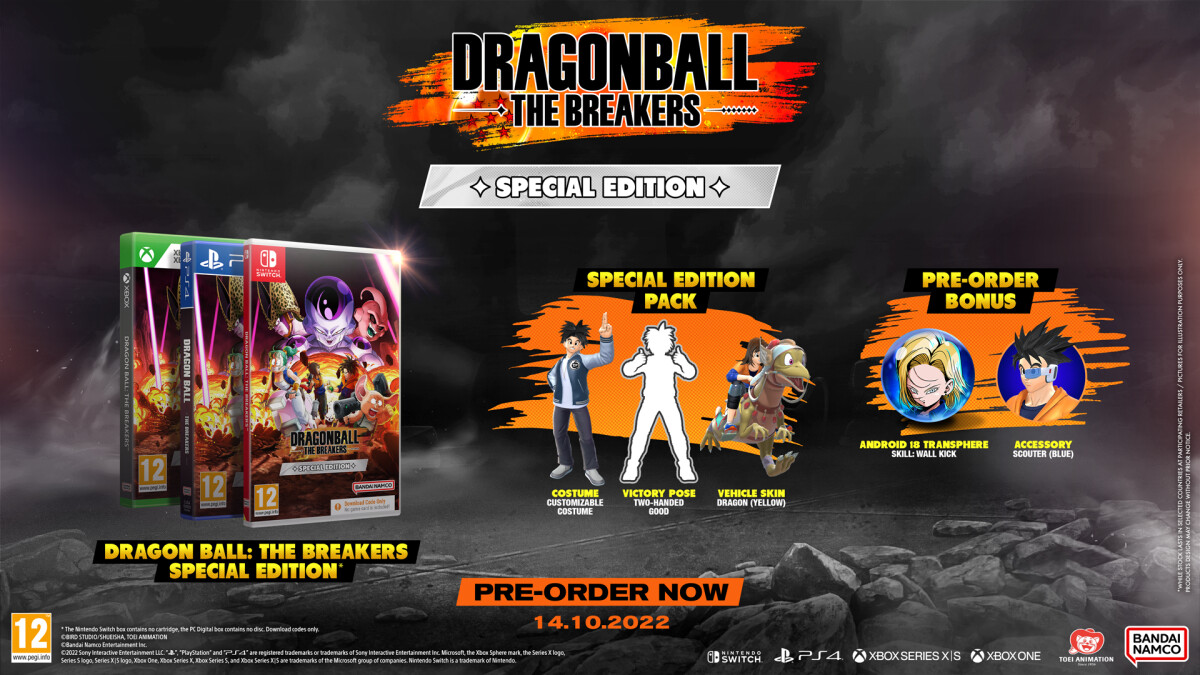 Dragon Ball: The Breakers - Special Edition - Kode I Boks - Nintendo Switch
