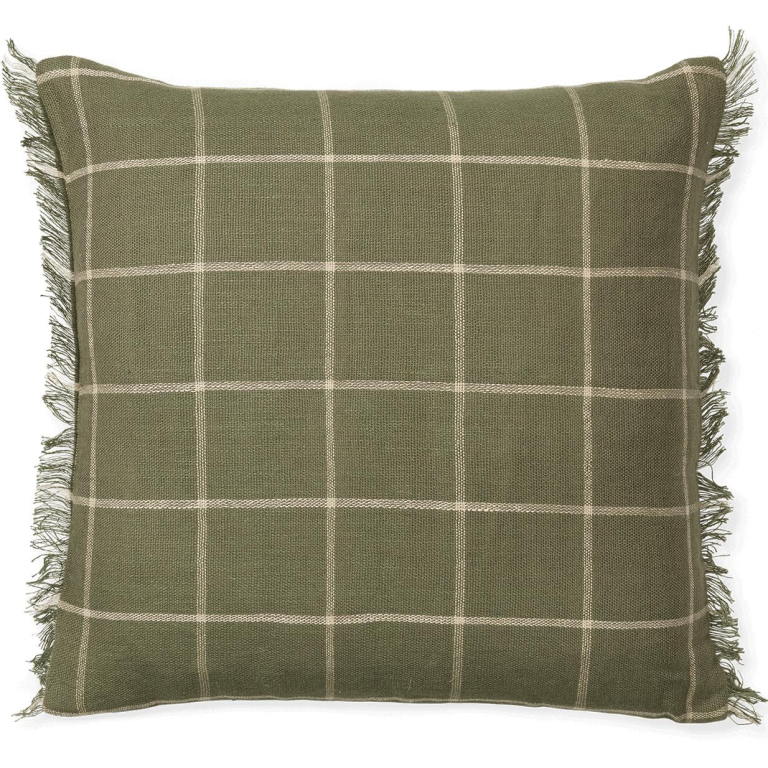 Ferm Living Calm kussen 50x50 olive off-white
