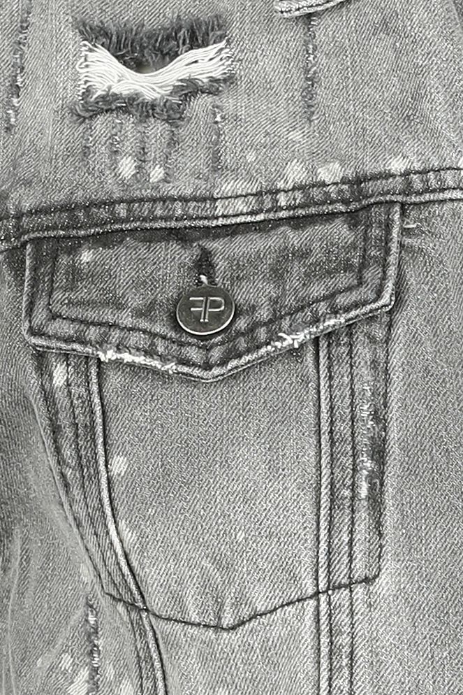 Vestes Sans Manches Destroyed En Denim | Forplay Veste