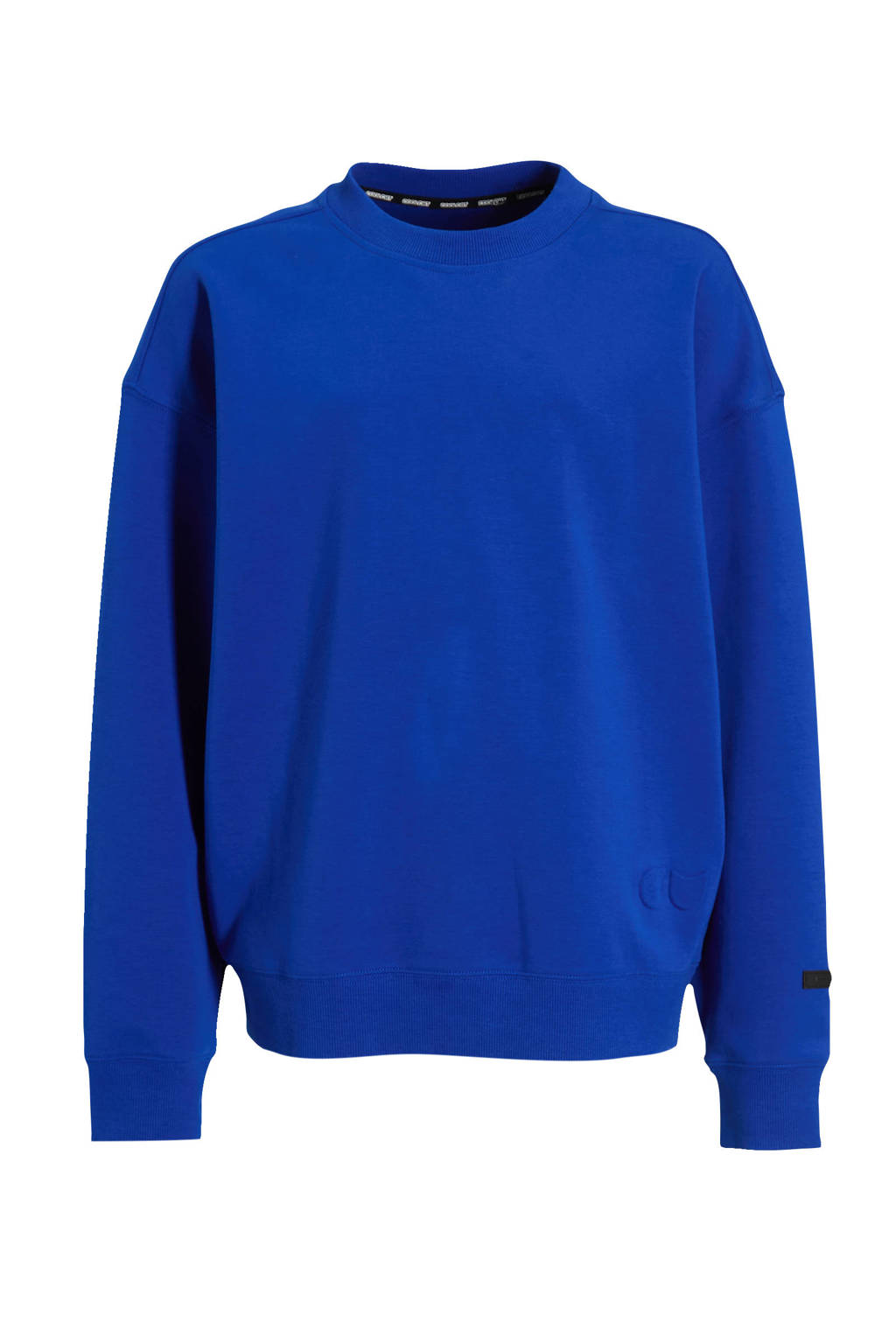Coolcat Unisex Sweater Vicky met 3D Logo Blauw