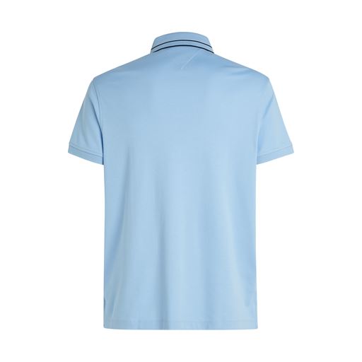 Tommy Hilfiger Monotype Interlock Polo, Vessel Blue, S