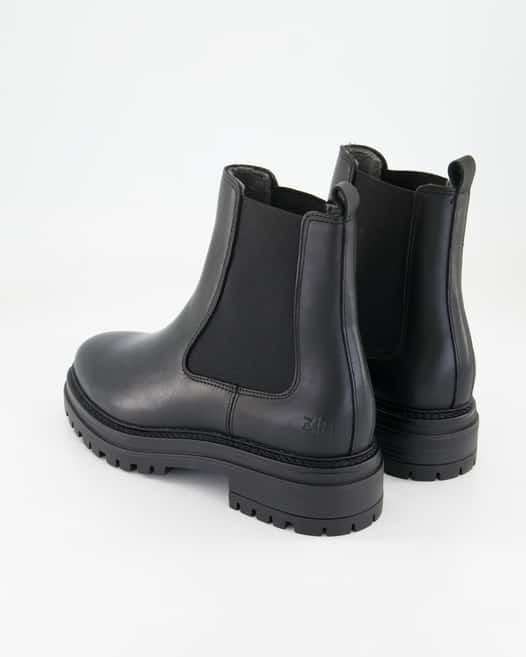 Zahira A8381-19 Chelsea Boots in Schwarz