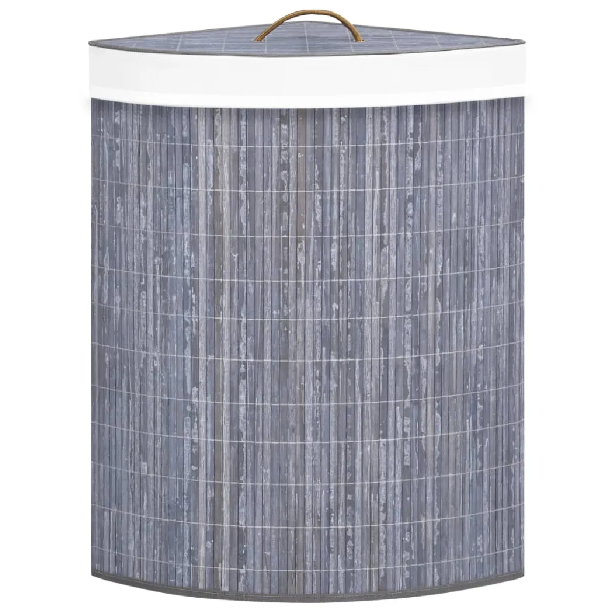 vidaXL Panier à linge Bambou