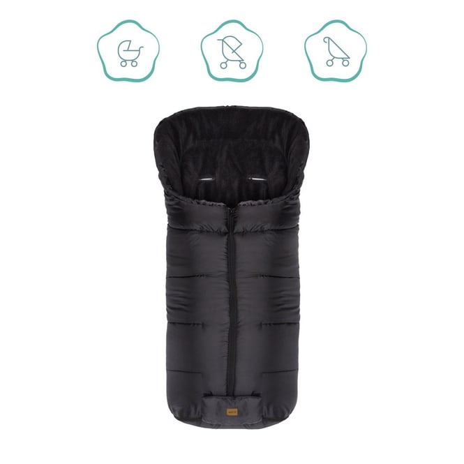 MICA - Winterfußsack Eco BIG - schwarz