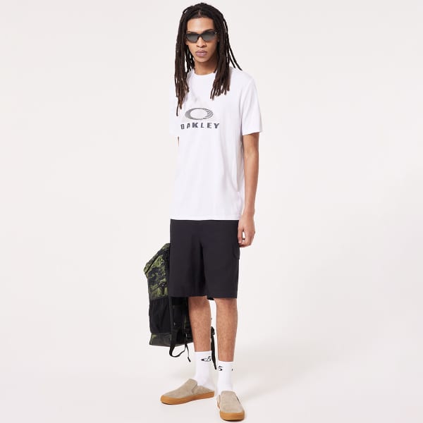T-shirt OAKLEY LINED MOUNTAIN BARK TEE WHITE