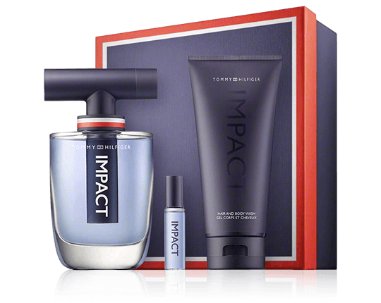 Tommy Hilfiger Impact Set mit Hair and Body Wash 100m-4ml-100ml