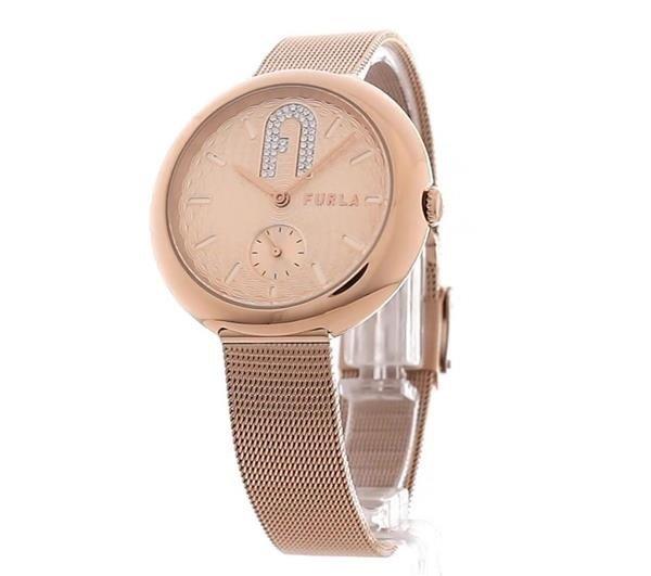 Furla Cosy Seconds Rose Gold Watch WW00013007L3
