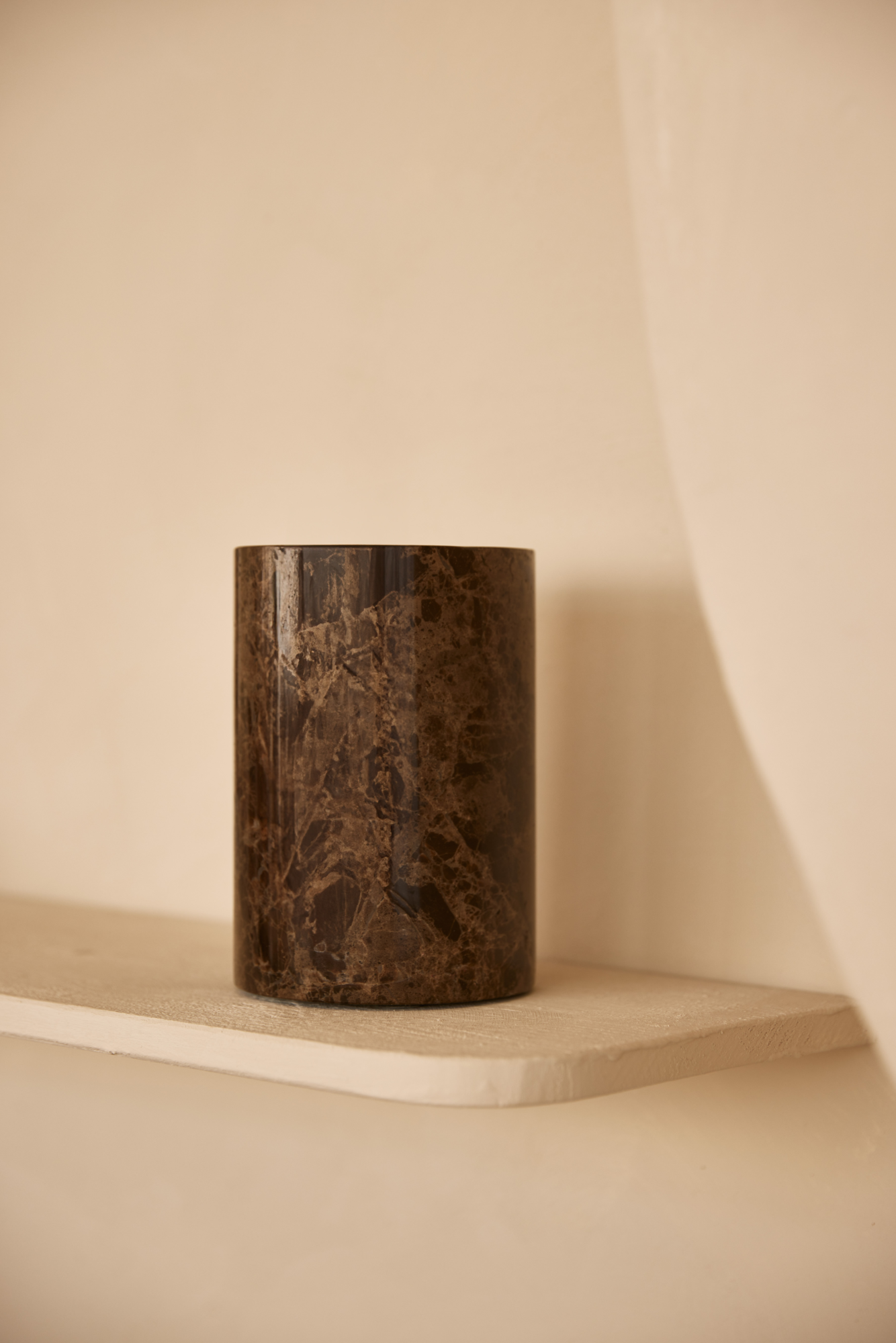 Wijnkoeler bruin 18x12cm