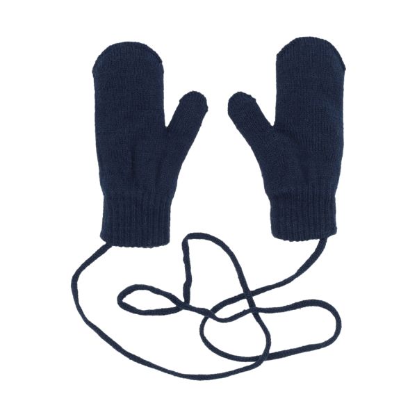 Puck Knit Wanten – Navy
