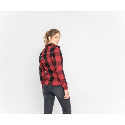 Surchemise John Doe MOTOSHIRT WOMEN - Rouge