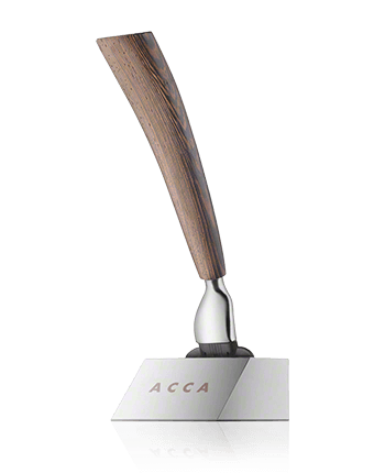 Acca Kappa Men's Grooming Razor with Stand - Wenge Wood - 