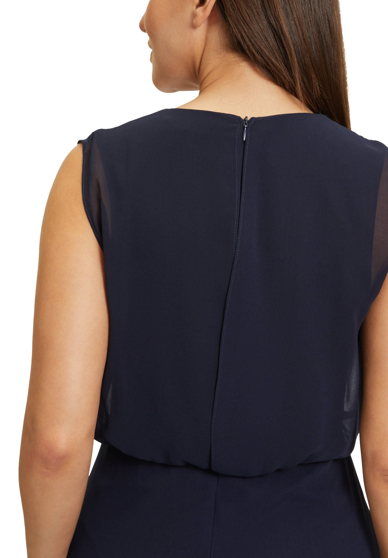 Vera Mont| Damen Chiffonkleid figurbetont