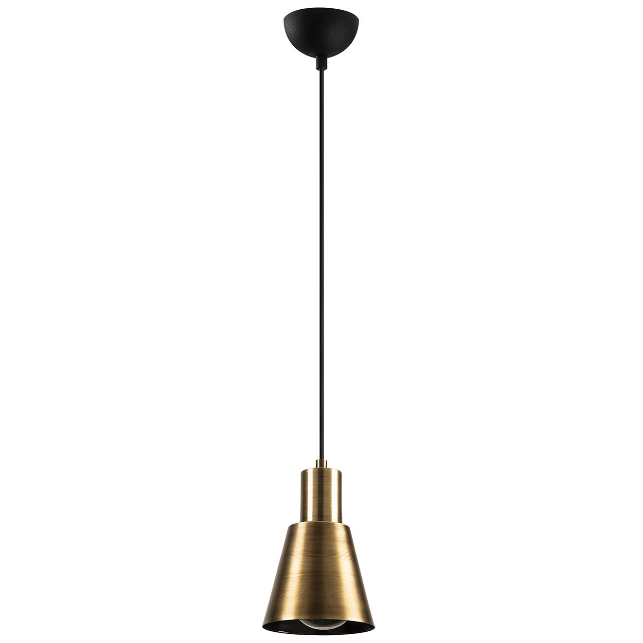 Opviq Suspension Kem noir/doré - 14x114 cm