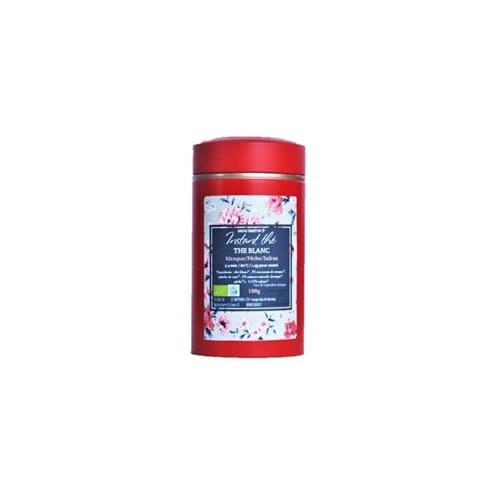 Thé blanc bio mangue-pêche-safran,100g
