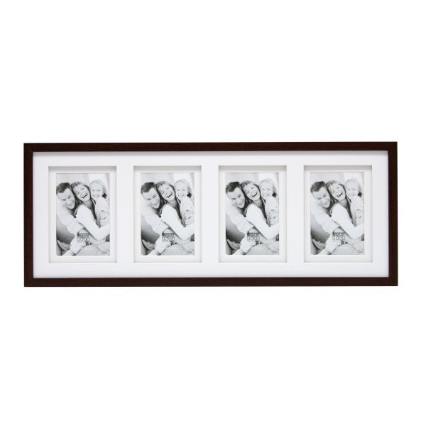 Deknudt Moldura Multi 4 X 10X15 Castanha