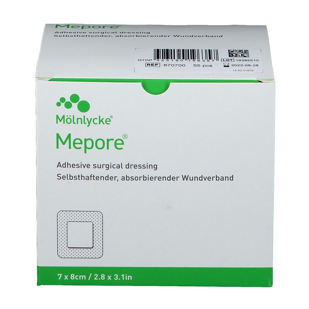 Mepore® Wundverband 7 x 8 cm steril