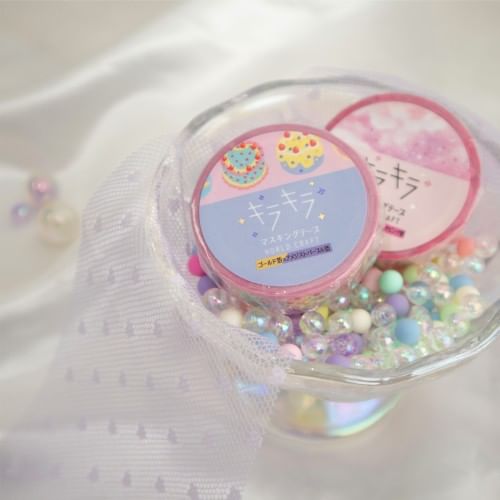MDS - World Craft Kira Kira Masking Tape Dromerig (15mm×5m)