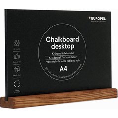 Ardoise de table avec  pied en bois de pin