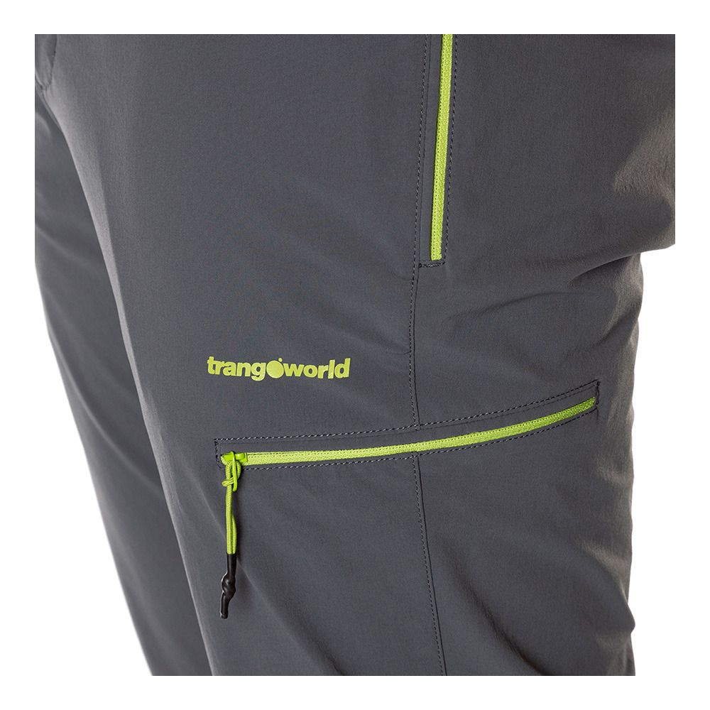 Trangoworld ALTAI - Pantalon Homme dark shadow