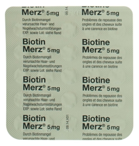 BIOTIN Merz Tabletten 5mg, 100 Stück