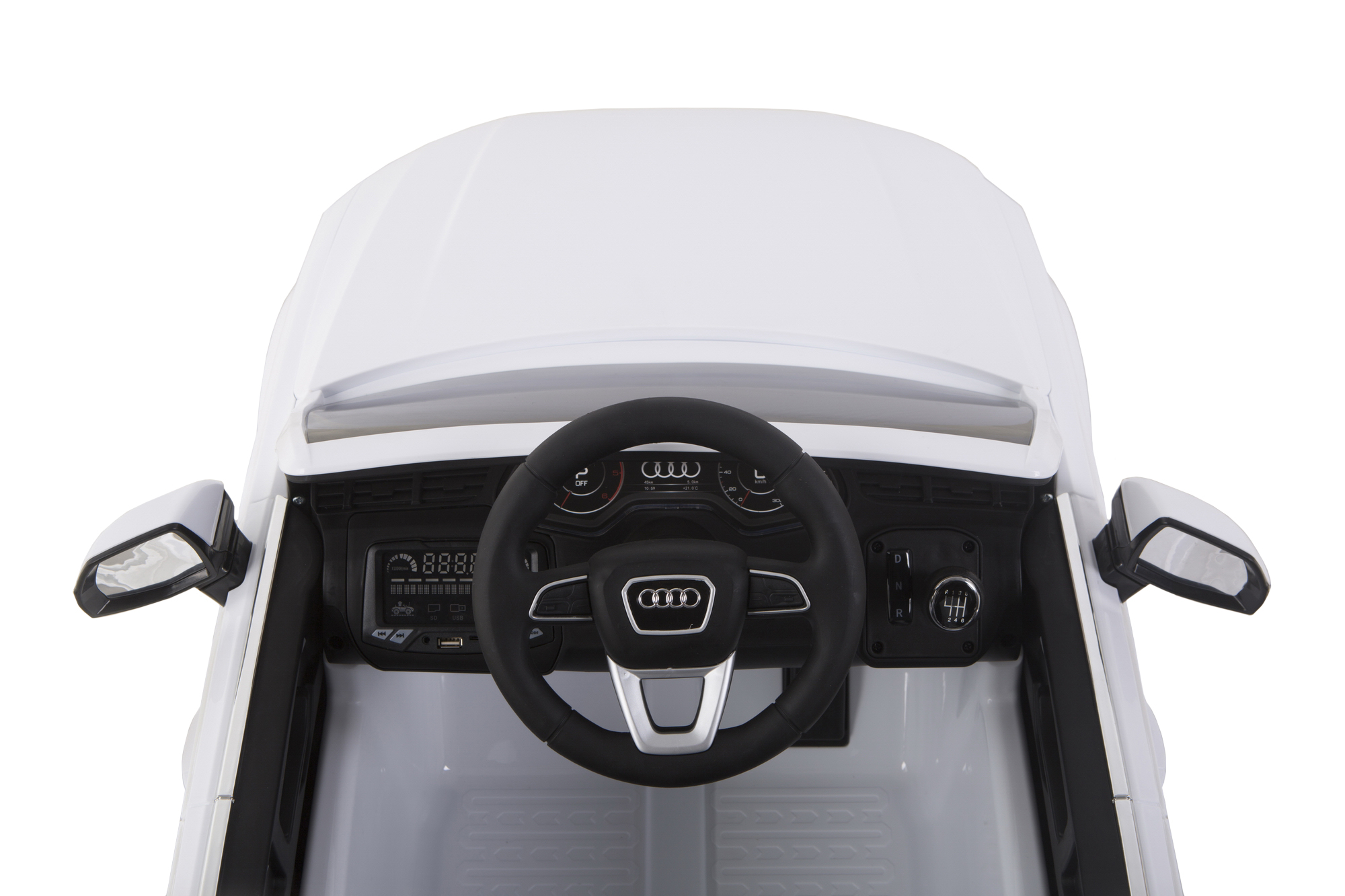 Elektroauto Kinder Audi Q7 weiss