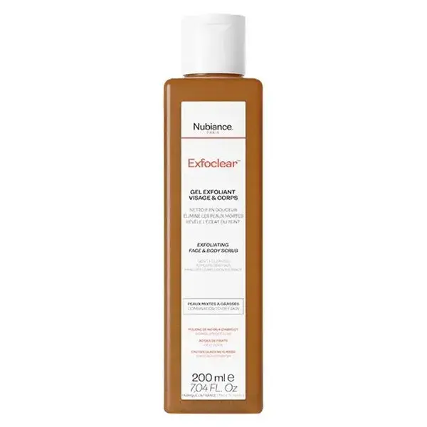 Gel Esfoliante Nubiance Exfoclear 200ml