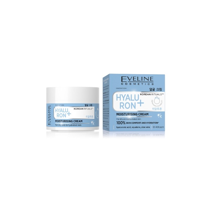 Eveline Korean Rituals Hyaluron + Feuchtigkeitsspendende Gesichtscreme 50 ml