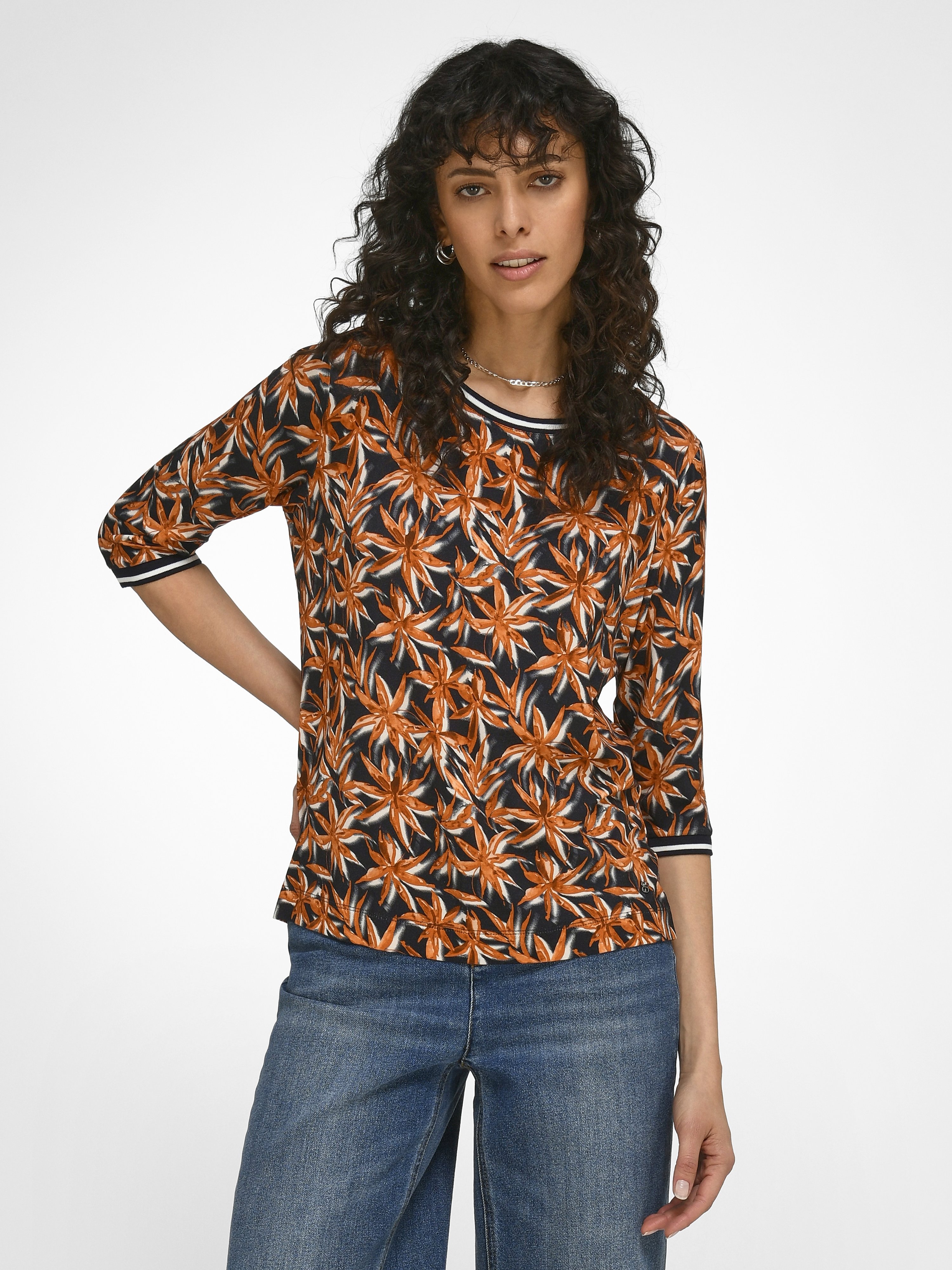 Rundhals-Shirt