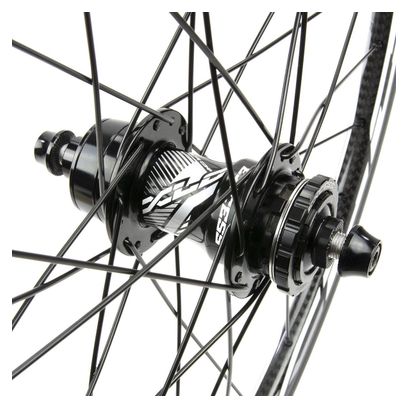 Paire de Roues Excess XCL-3 Mini/Expert 20'' | 10 mm | 28 Trous Noir