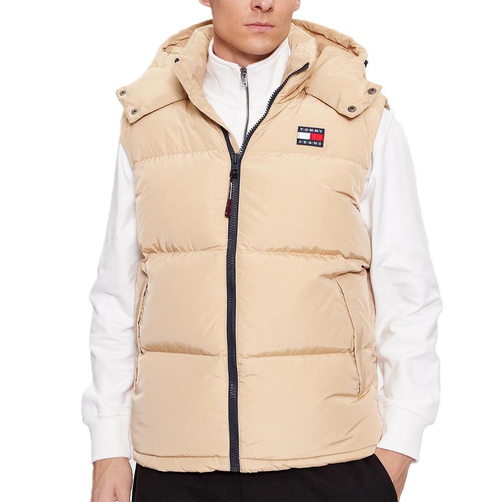 Tommy Hilfiger Doudoune sans manche Beige Homme Tommy Jeans Alaska