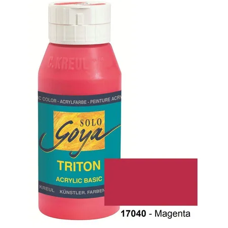 SOLO GOYA Triton Acrylic Magenta 750 ml
