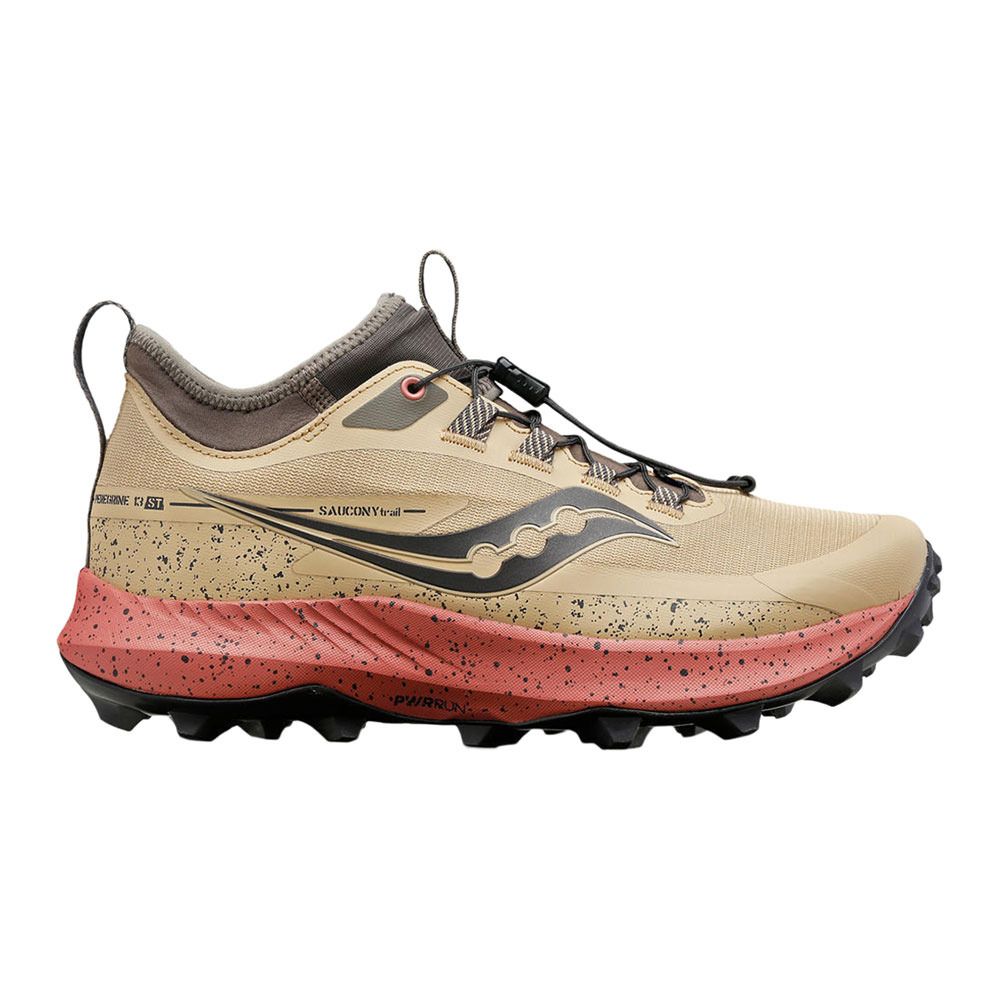 Saucony PEREGRINE 13 ST - Chaussures trail Femme desert/umber