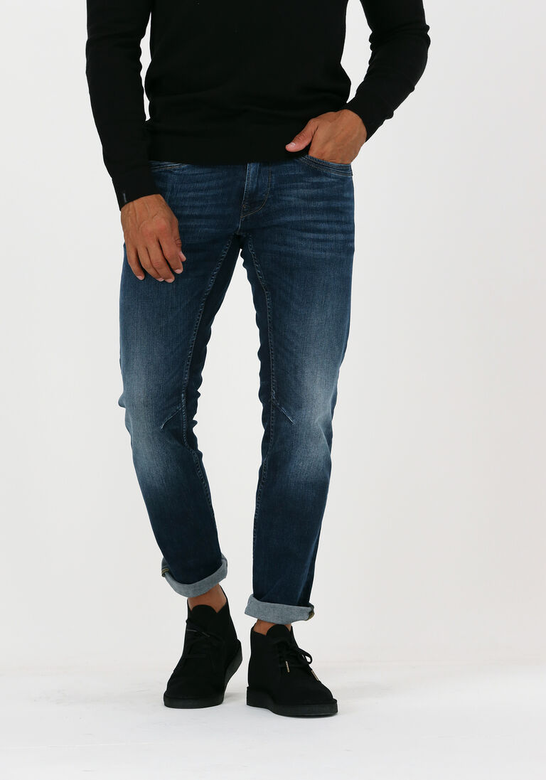 PME LEGEND donkerblauwe pme legend slim fit jeans skymaster dark indigo denim