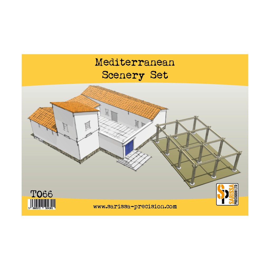 Mediterranean Scenery Set