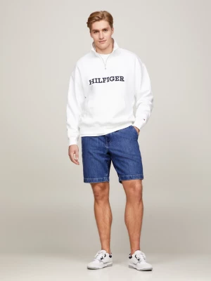 Shorts jeans de perna larga estilo Harlem