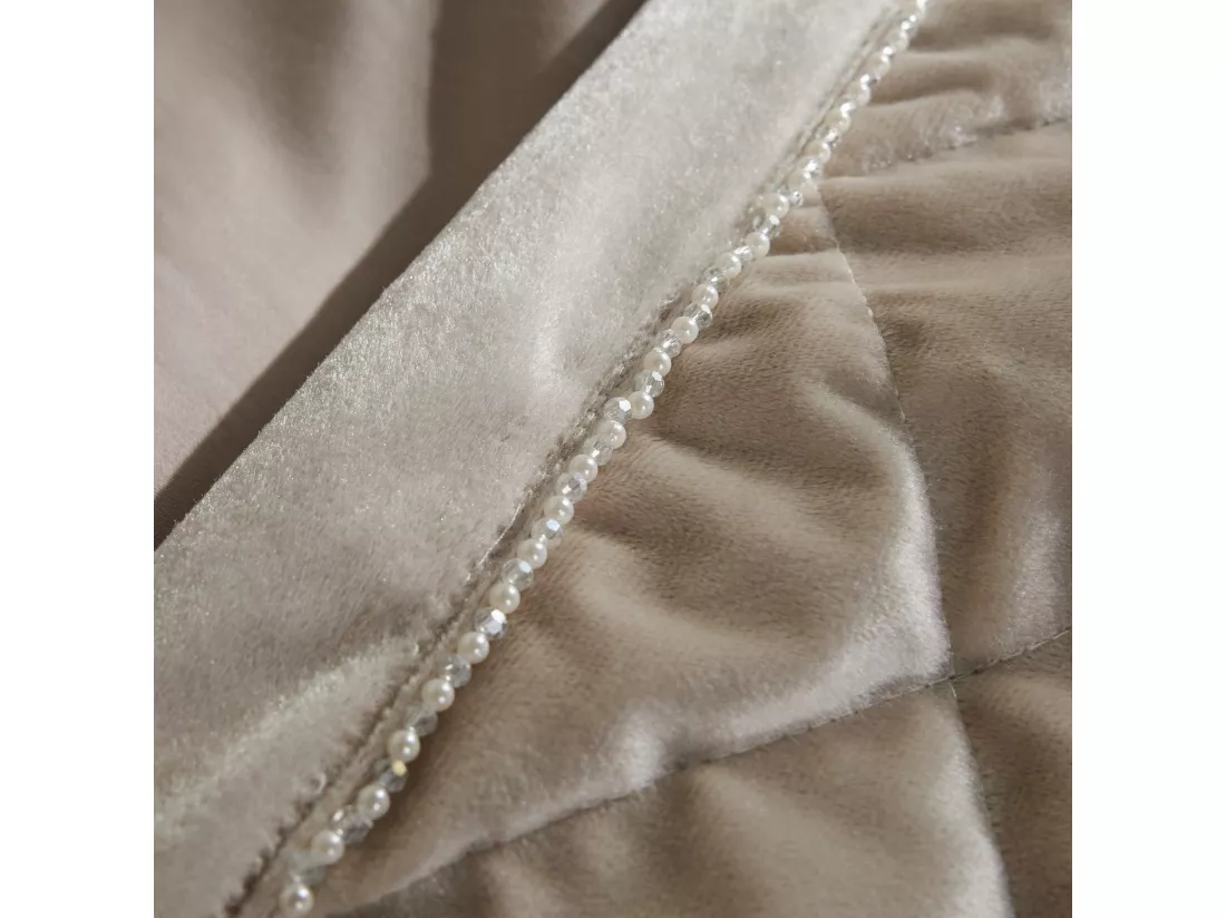 Jeté de Lit Alvio Beige Clair Polyester 200x220