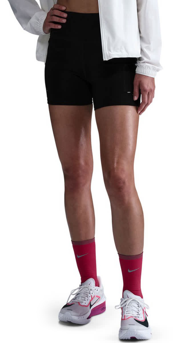 Dri-FIT Swift High-Rise 4'' Shorts Dame 010/Black/Reflective Silver