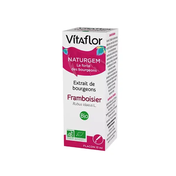 Extrato de Botão de Framboesa Orgânico Vitaflor 15ml