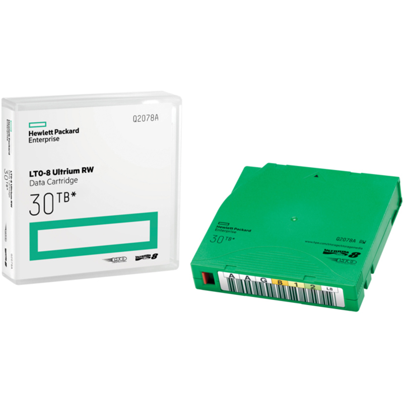 HP Data Cartridge LTO-8 Ultrium RW, Q2078A, 12000 GB, 1 Stück