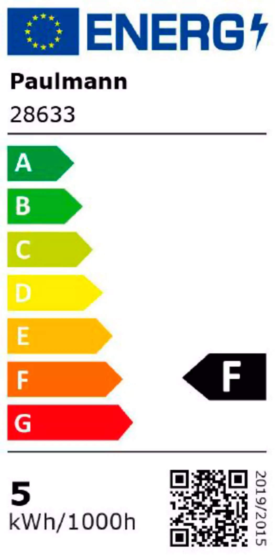 LED-Globeform E27/5Watt/Energie F