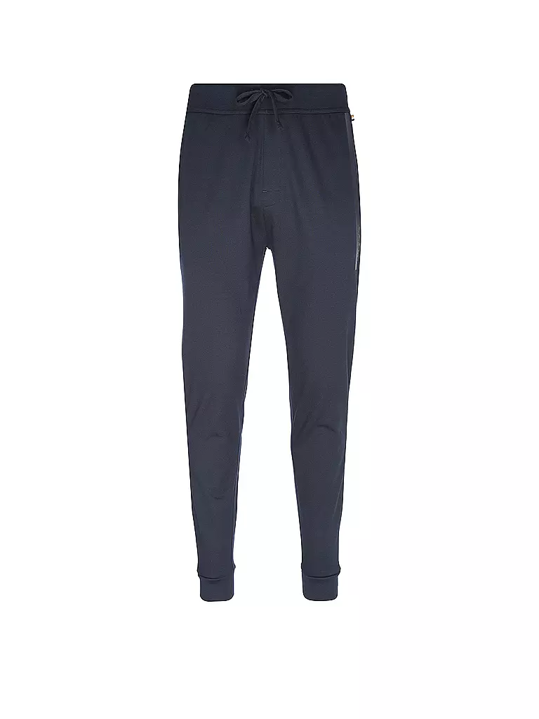 BOSS Loungewear Jogginghose blau