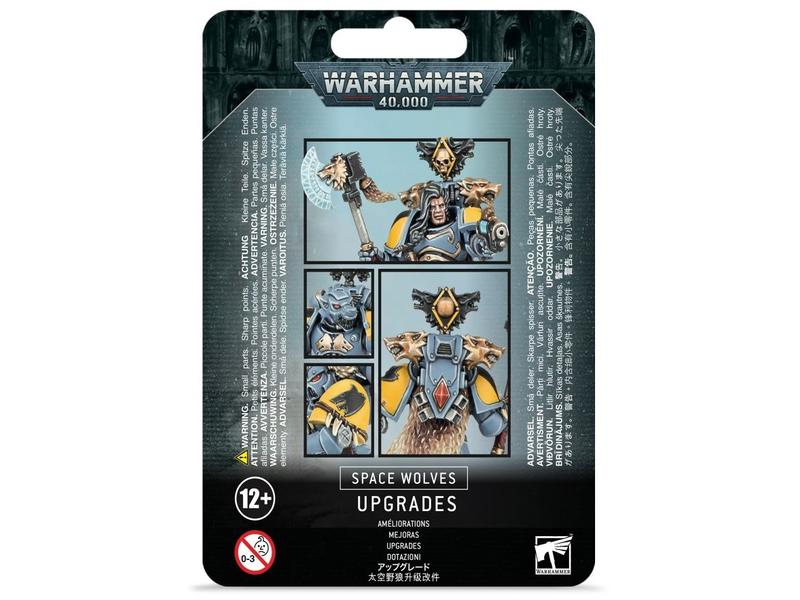Games Workshop Upgrades Warhammer 40.000 Space Wolves Warhammer 40K Figurenteile