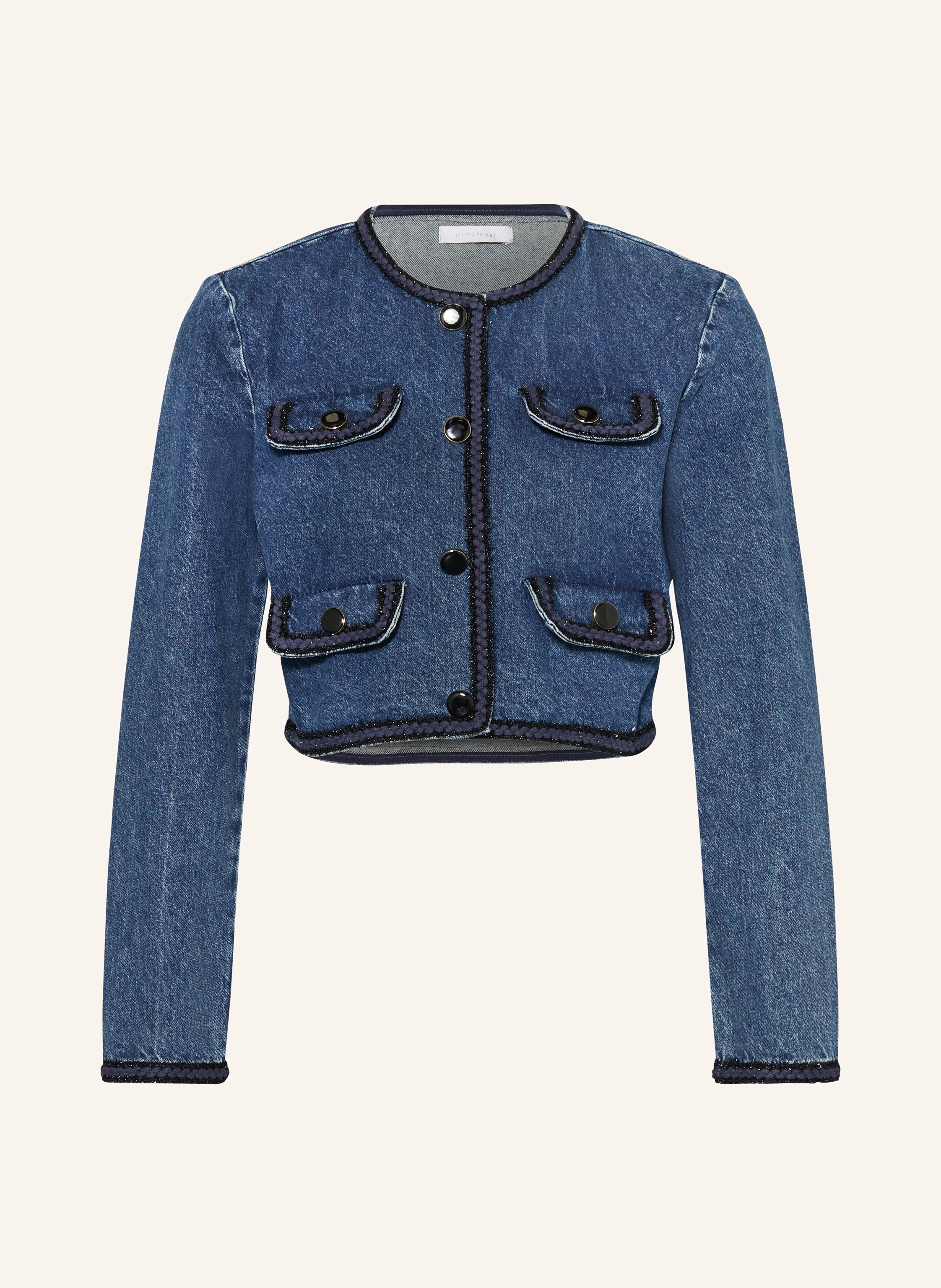 Rich & Royal Cropped-Jeansjacke