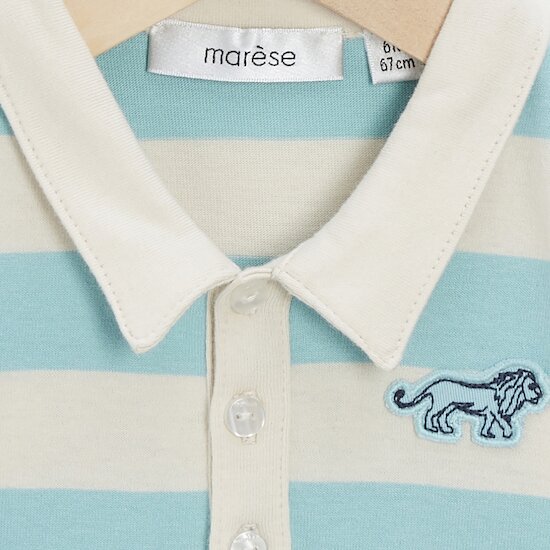 Polo manches courtes   Rayures        de               Marèse