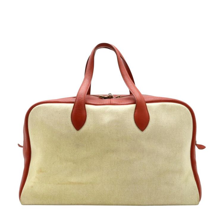 Hermès Vintage Hermès Victoria Beige