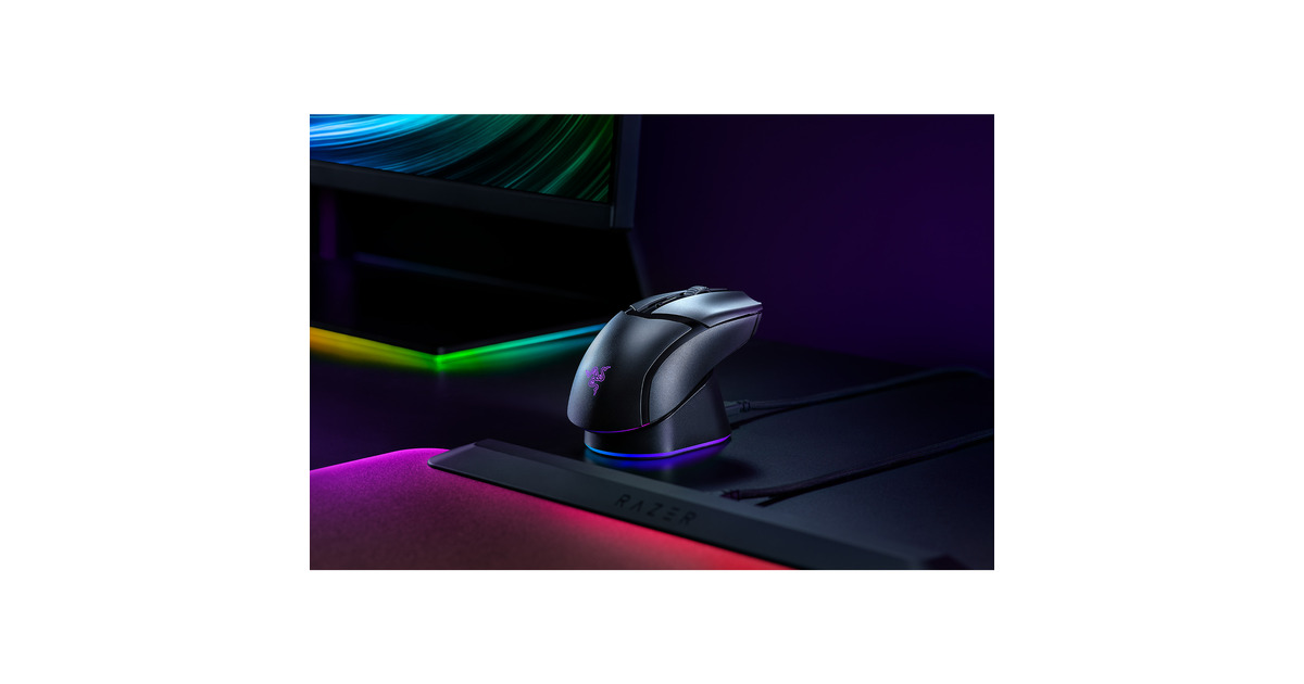 RazerCobra HyperSpeed gaming muis  (Zwart, 26.000 Dpi, RGB, 2.4 GHz / Bluetooth / USB)