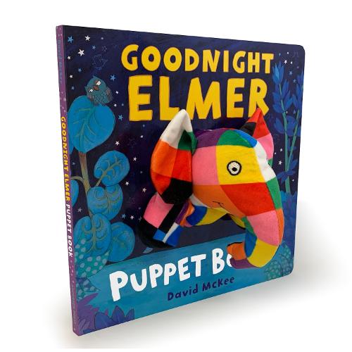 Goodnight, Elmer Puppet Book (Board book)
