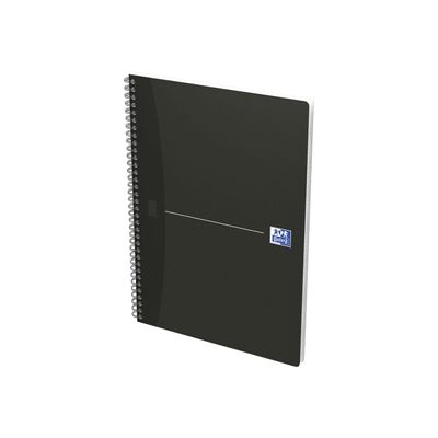Oxford Office Essentials - Cahier à spirale A4 (21x29,7 cm) - 180 pages - petits carreaux (5x5 mm) - disponible dans différentes couleurs