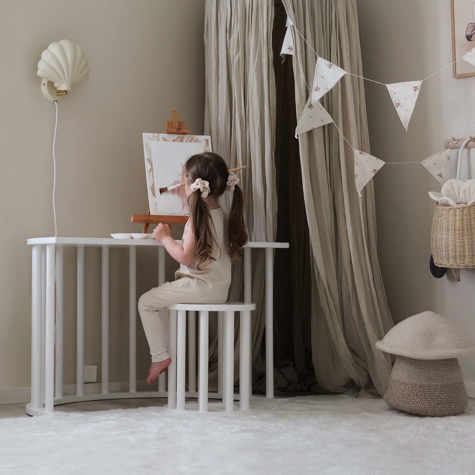 Hocker LUOTO Weiss