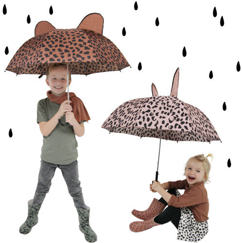 Vanpauline kinderparaplu caramel spots